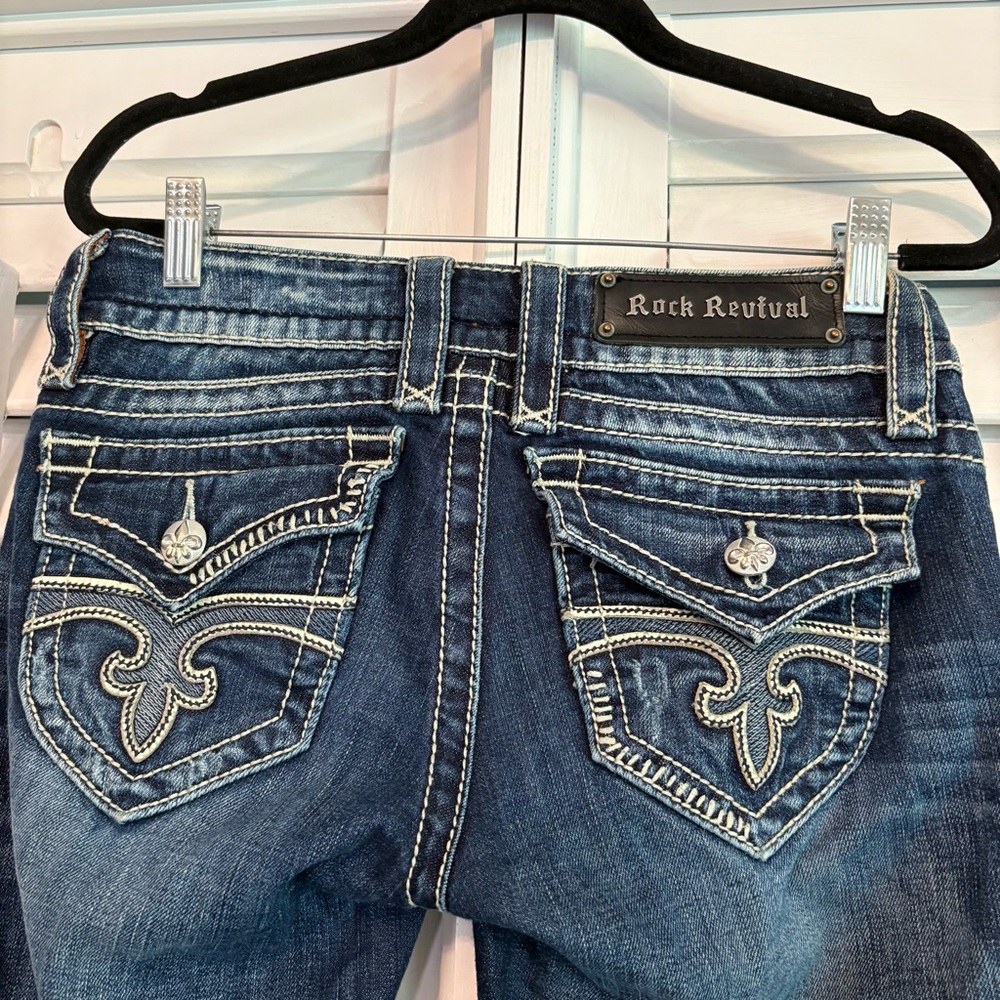Rock Revival Jen Cutoff‎ Jeans Size 27